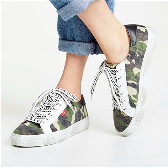 Veronica Beard Shoes - VERONICA BEARD NEW SAMI CAMO SNEAKERS SIZE 7